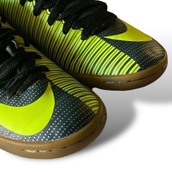 NIKE CR7 Ronaldo MercurialX VictoryVI Indoor Shoes Seaweed Volt M Size 6 W 7-7.5 - Picture 8 of 15
